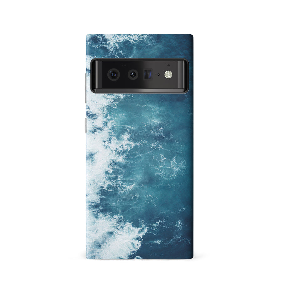 Google Pixel 6 Ocean Waves Phone Case