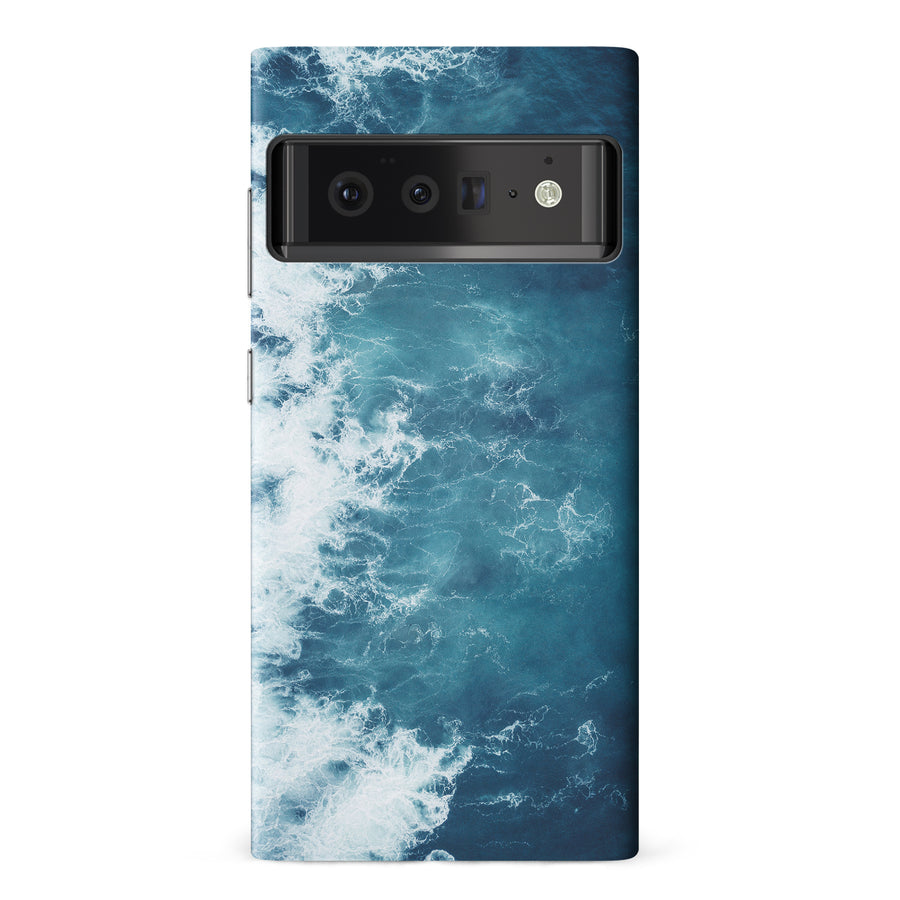 Google Pixel 6 Pro Ocean Waves Phone Case