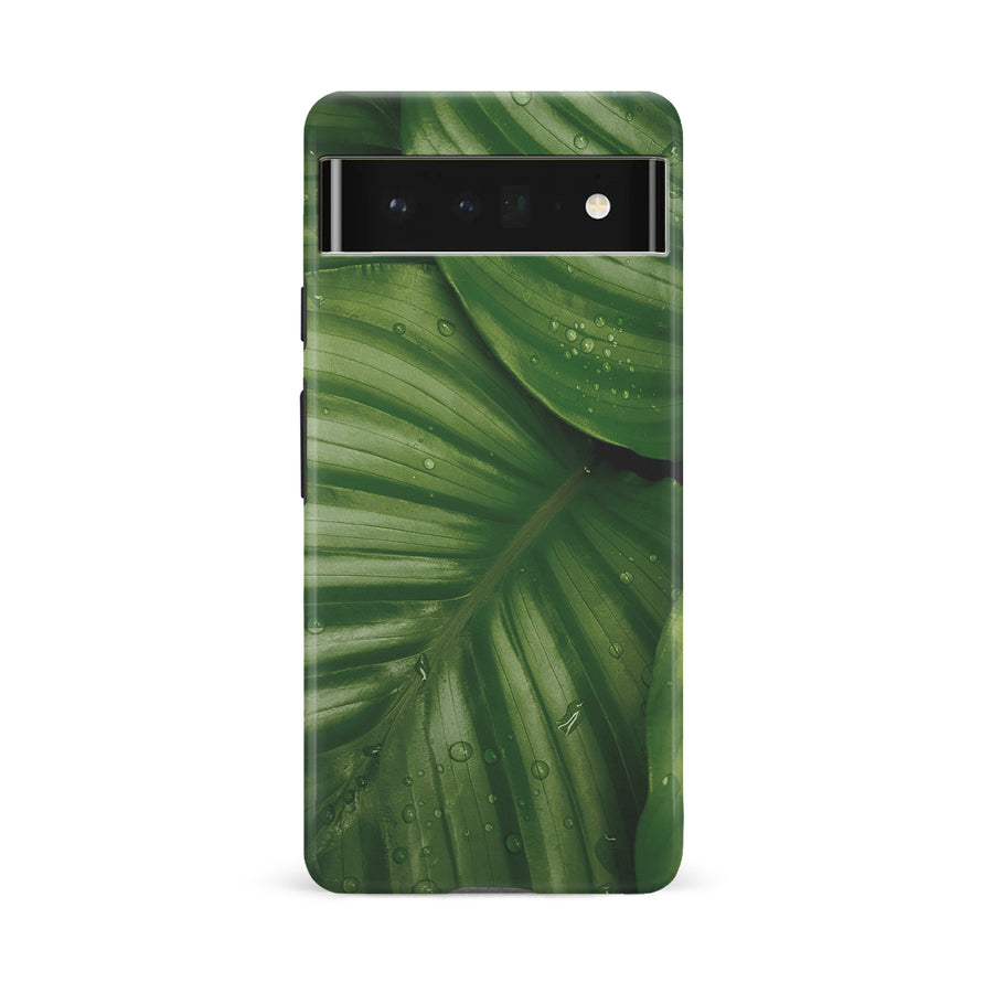 Google Pixel 6A Leafy Lines One Phone Case