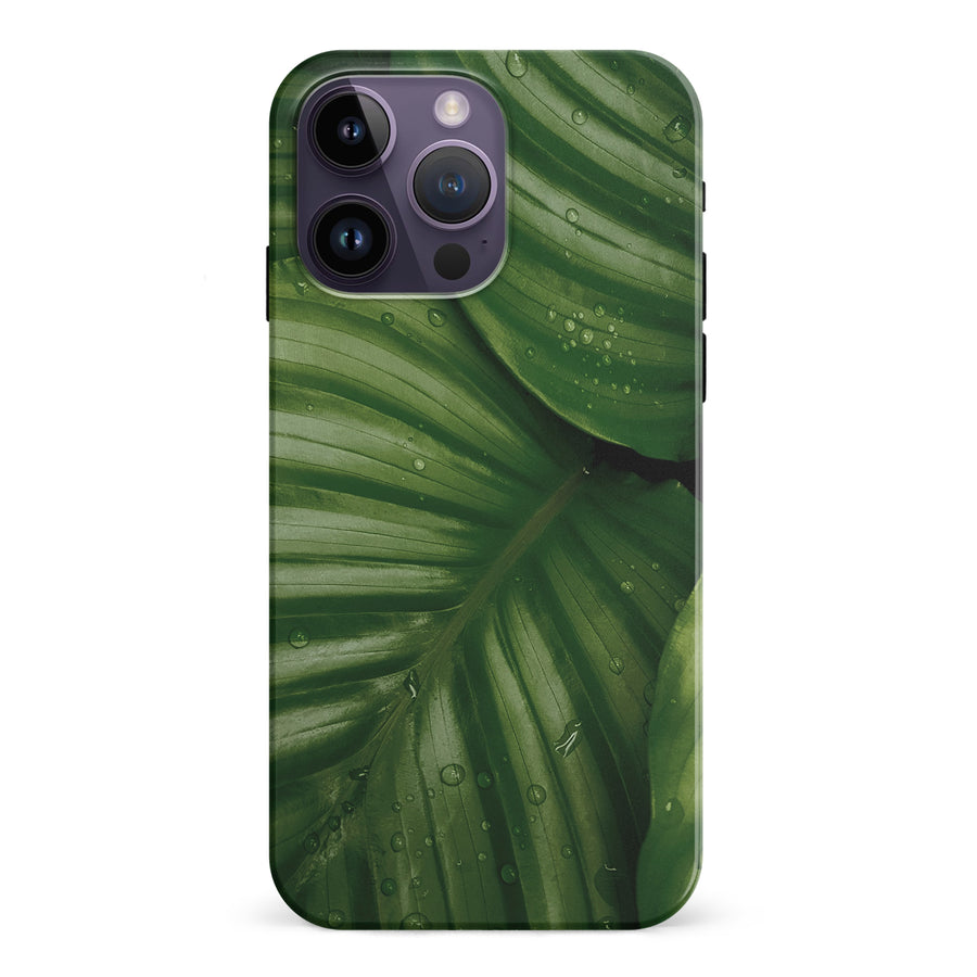 iPhone 15 Pro Leafy Lines One Phone Case