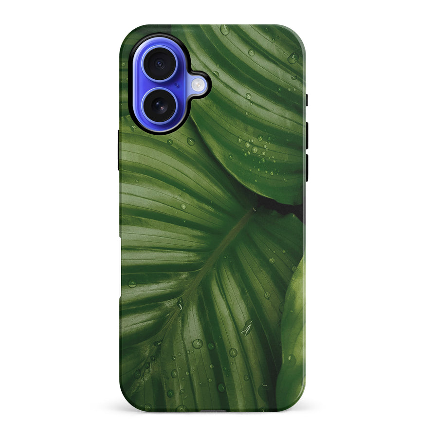 iPhone 16 Plus Leafy Lines One Phone Case