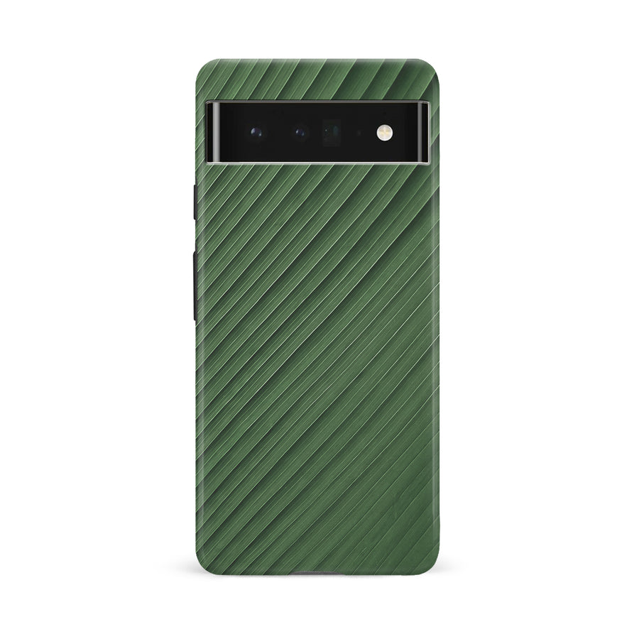 Google Pixel 6A Leafy Lines Two Phone Case