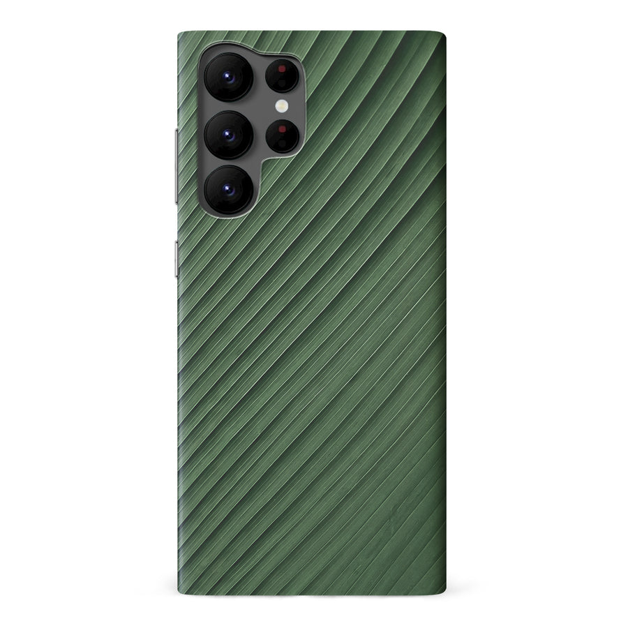 Samsung Galaxy S22 Ultra Leafy Lines Two Phone Case