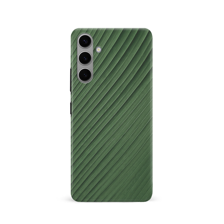 Samsung Galaxy S24 Leafy Lines Two Phone Case
