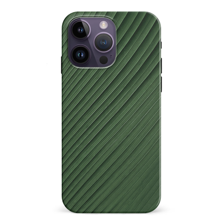 iPhone 15 Pro Leafy Lines Two Phone Case