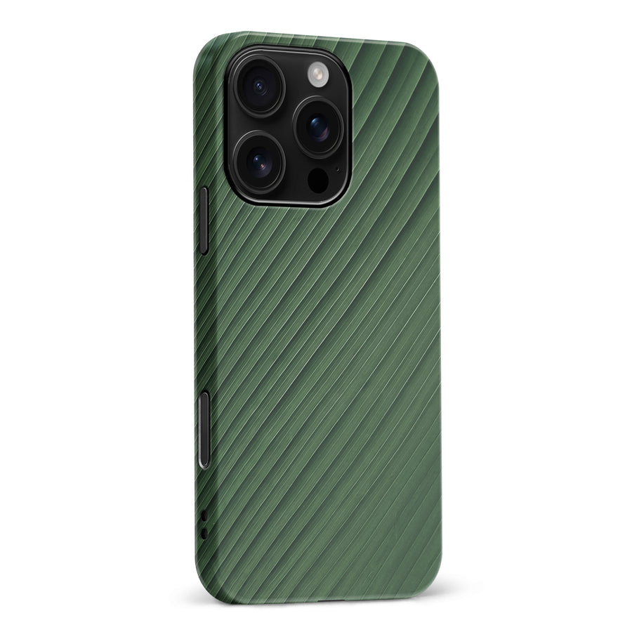 iPhone 16 Pro Max Leafy Lines Two Phone Case