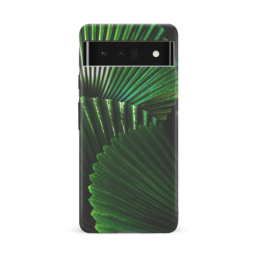 Google Pixel 6A Leafy Lines Three Phone Case