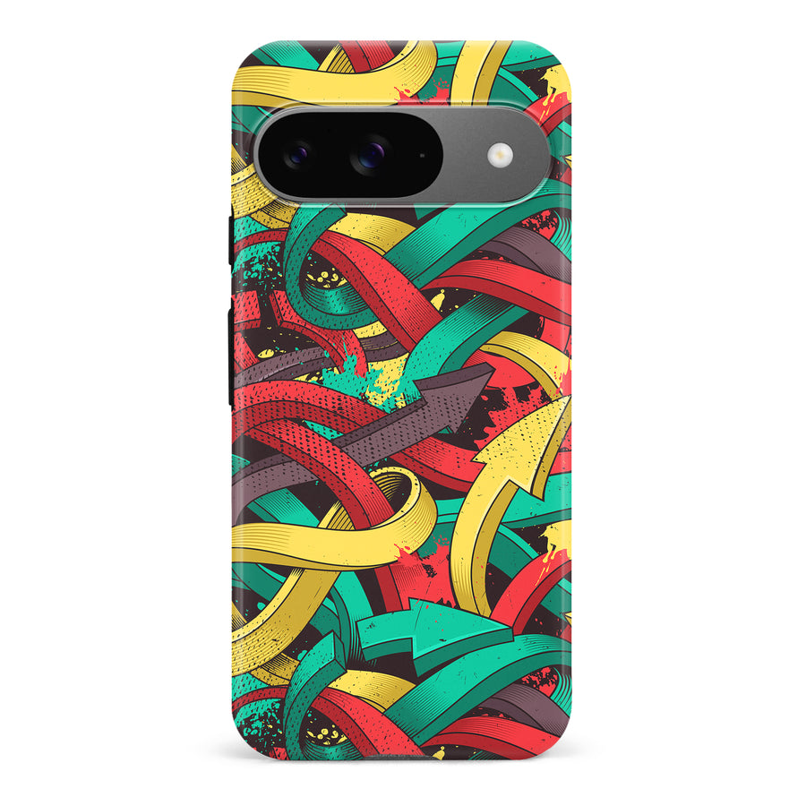 Google Pixel 9 Arrows Phone Case