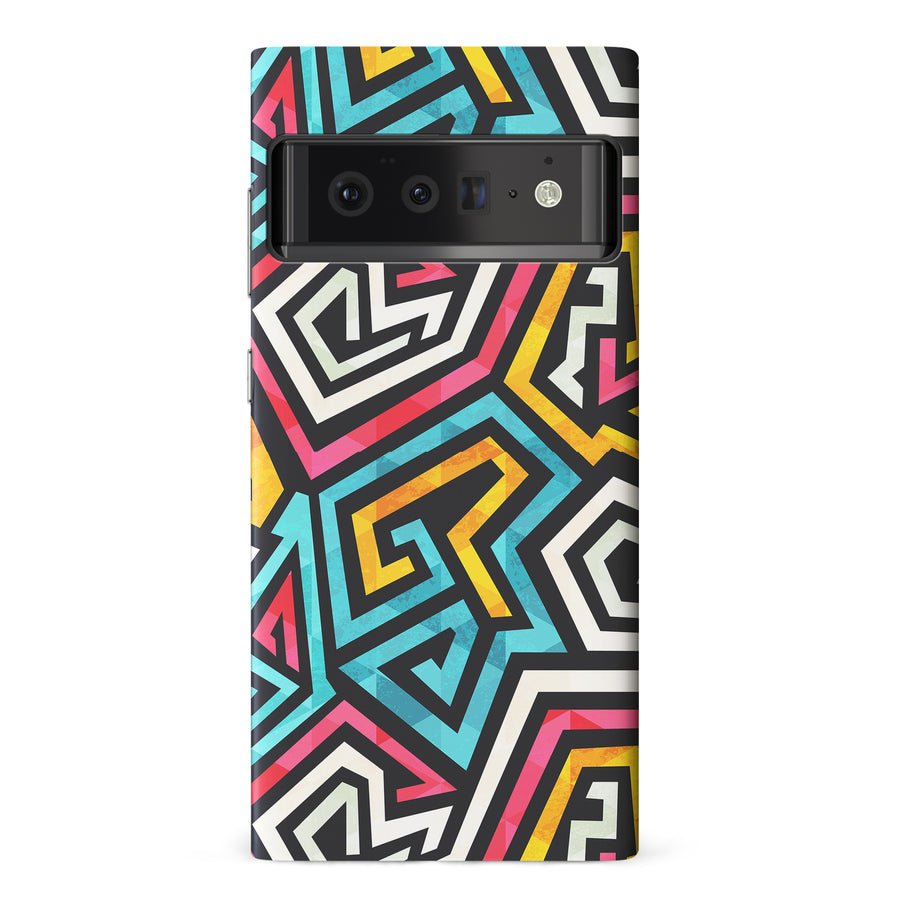 Google Pixel 6 Pro Tribal Graffiti One Phone Case