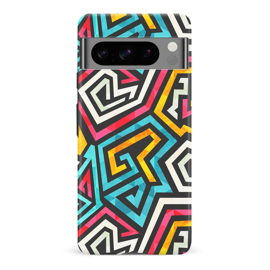 Google Pixel 8 Pro Tribal Graffiti One Phone Case