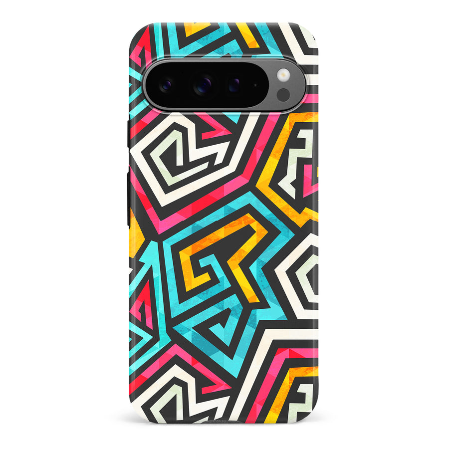Google Pixel 9 Pro Tribal Graffiti One Phone Case