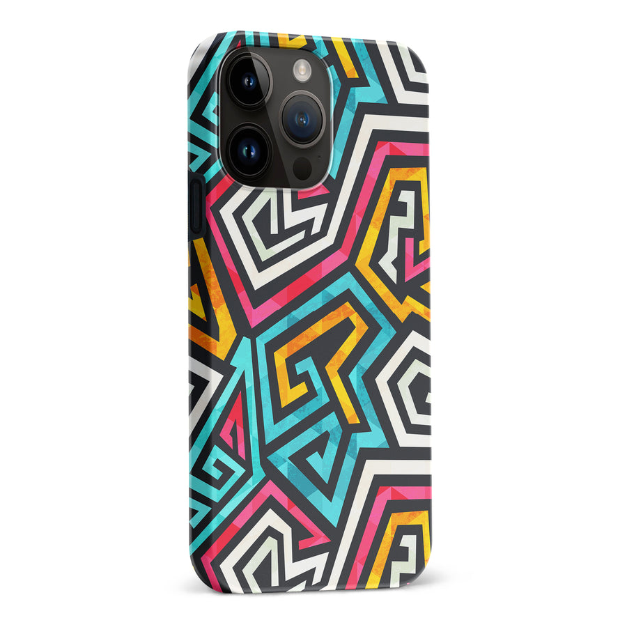 iPhone 15 Pro Max Tribal Graffiti One Phone Case