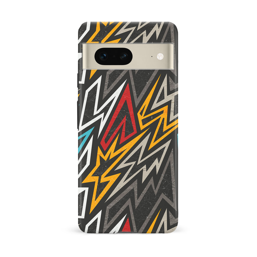 Google Pixel 7 Tribal Graffiti Two Phone Case