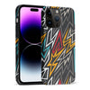 iPhone 15 Pro Max Tribal Graffiti Two Phone Case