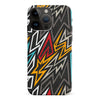 iPhone 15 Pro Max Tribal Graffiti Two Phone Case
