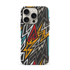 iPhone 16 Pro Tribal Graffiti Two Phone Case