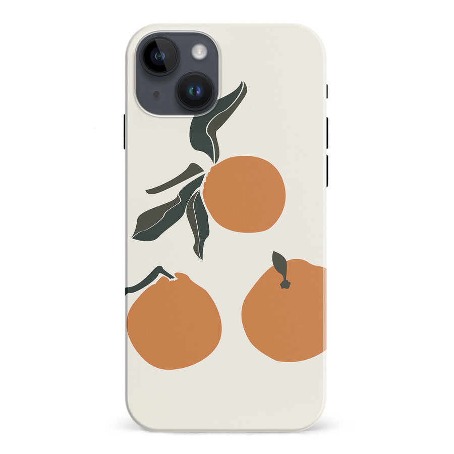 iPhone 15 Plus Oranges Phone Case