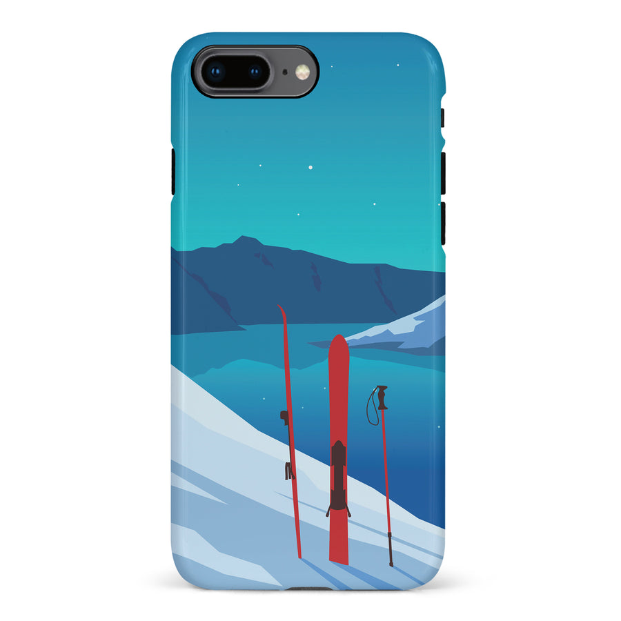 iPhone 8 Plus Hit The Slopes Phone Case