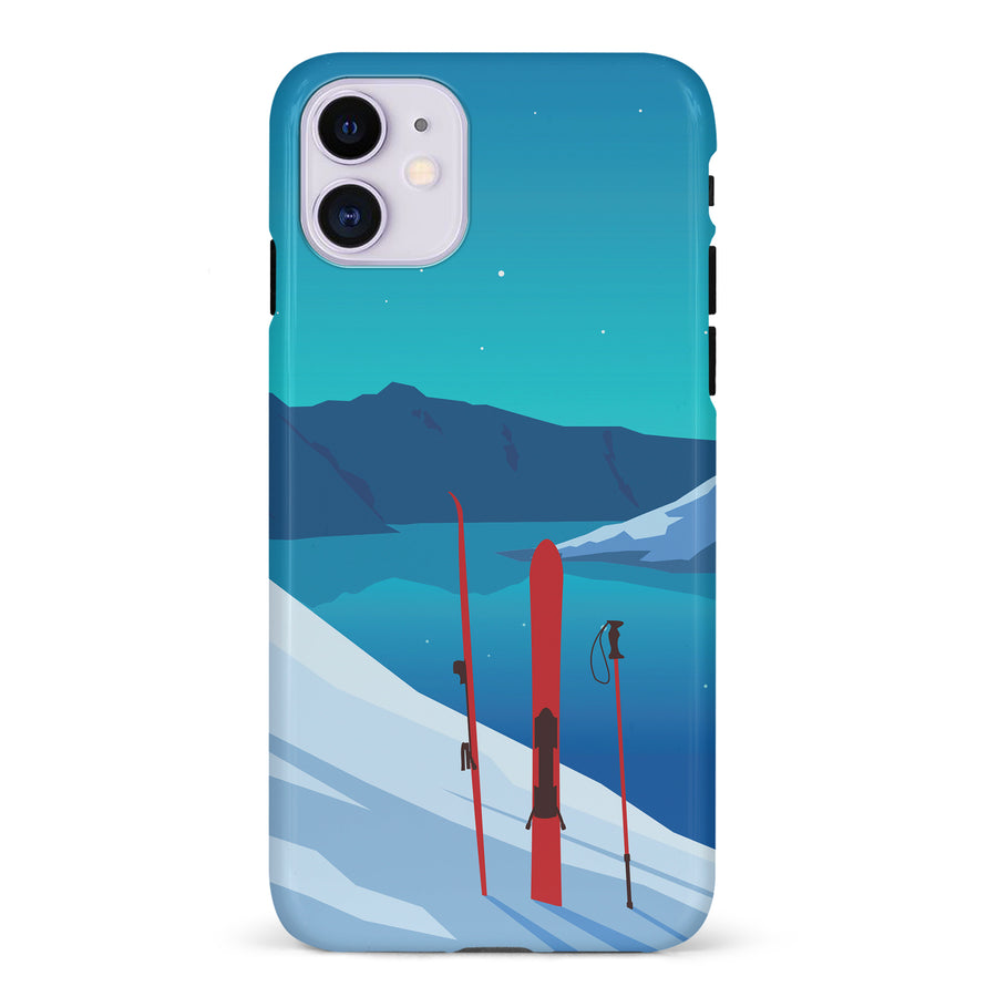 iPhone 11 Hit The Slopes Phone Case
