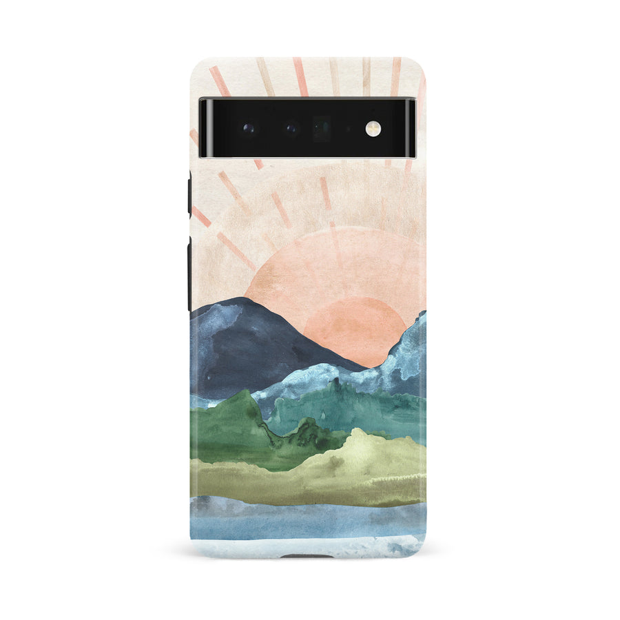 Google Pixel 6A Here Comes The Sun Phone Case