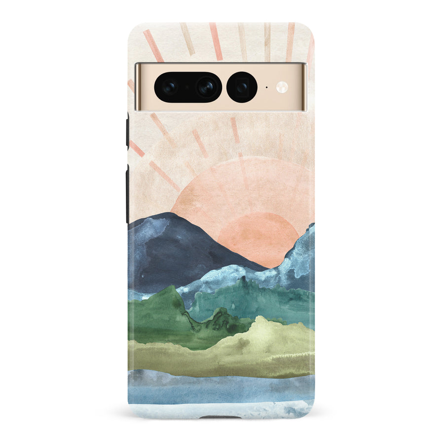 Google Pixel 7 Pro Here Comes The Sun Phone Case