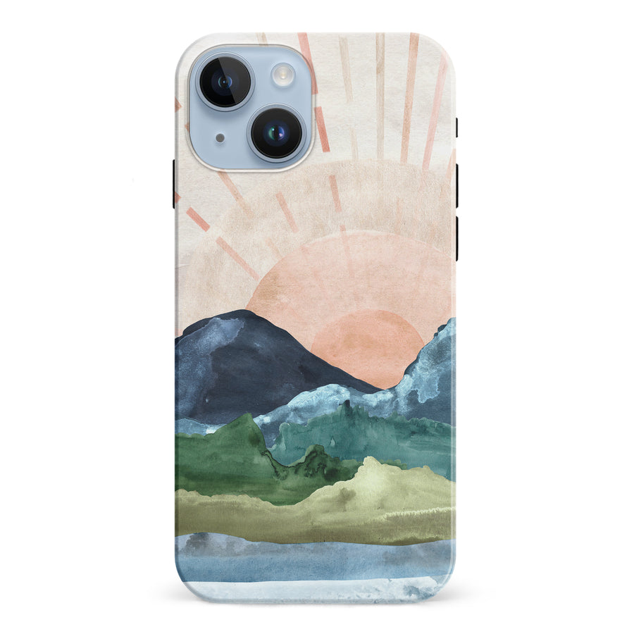 iPhone 15 Here Comes The Sun Phone Case