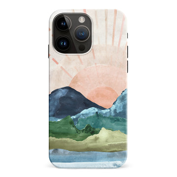 iPhone 15 Pro Max Here Comes The Sun Phone Case