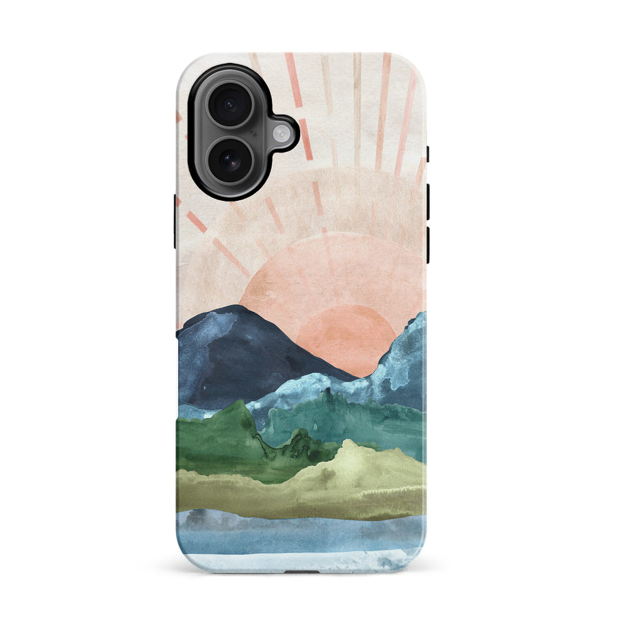 iPhone 16 Here Comes The Sun Phone Case