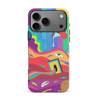 iPhone 17 Pro Max Salvador's Psychedelic Soup Phone Case