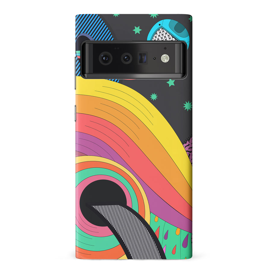 Google Pixel 6 Pro A Space Quest Psychedelic Phone Case