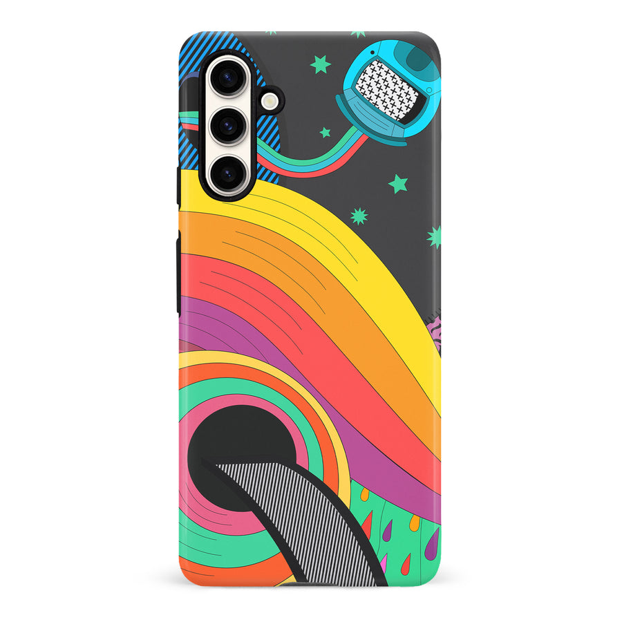 Samsung Galaxy S23 FE A Space Quest Psychedelic Phone Case