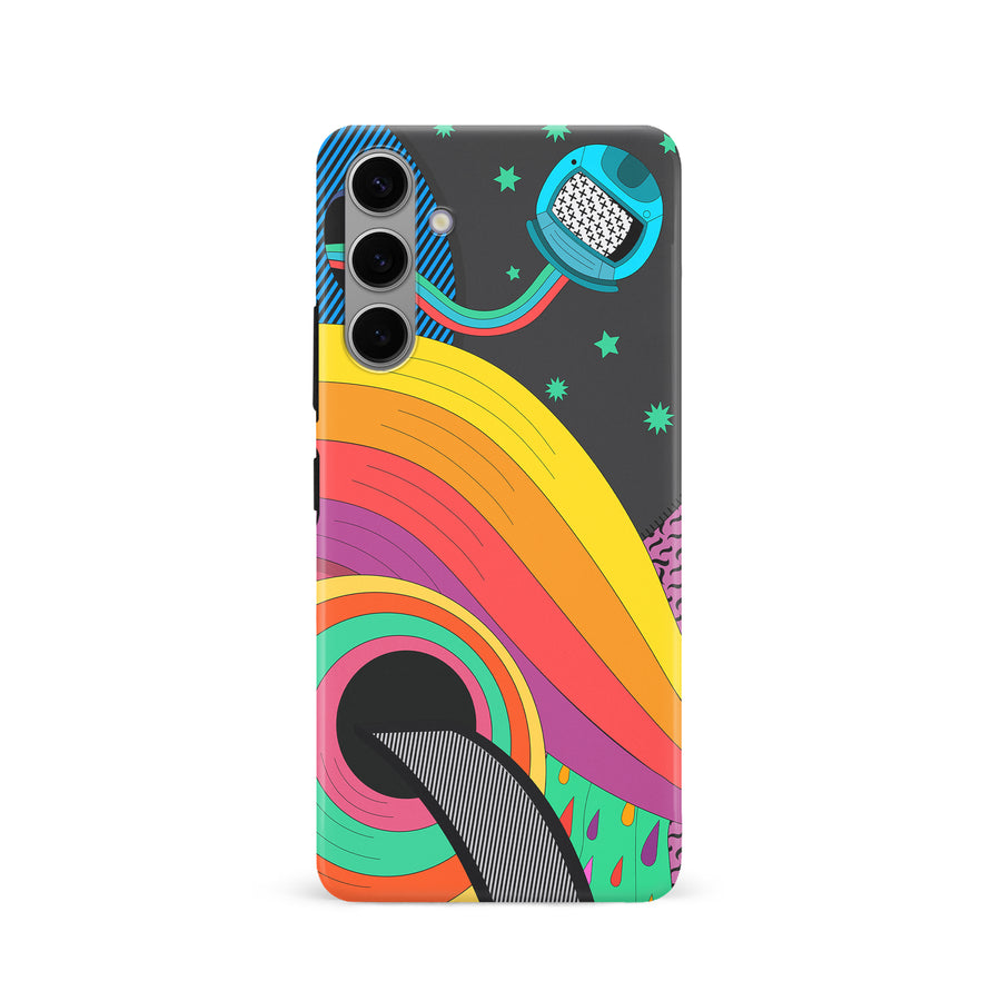 Samsung Galaxy S24 A Space Quest Psychedelic Phone Case