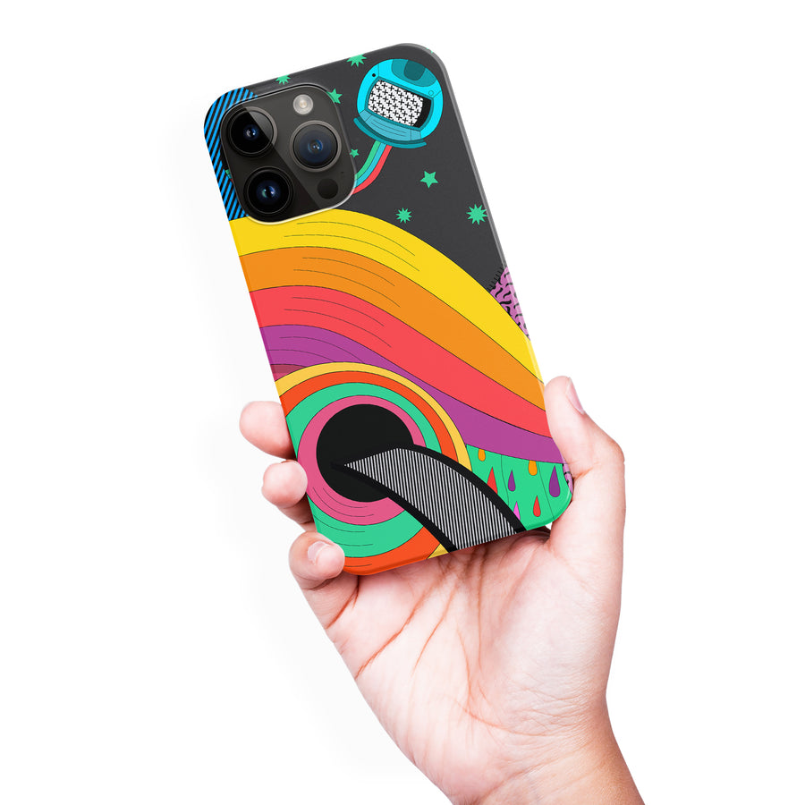 iPhone 15 Pro Max A Space Quest Psychedelic Phone Case