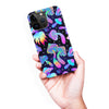 iPhone 15 Pro Max Magic Mushrooms Dark Psychedelic Phone Case