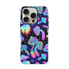 iPhone 16 Pro Magic Mushrooms Dark Psychedelic Phone Case