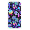 iPhone 16 Plus Magic Mushrooms Dark Psychedelic Phone Case