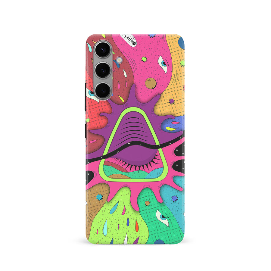 Samsung Galaxy S24 Salvador's Psychedelic Splat Phone Case