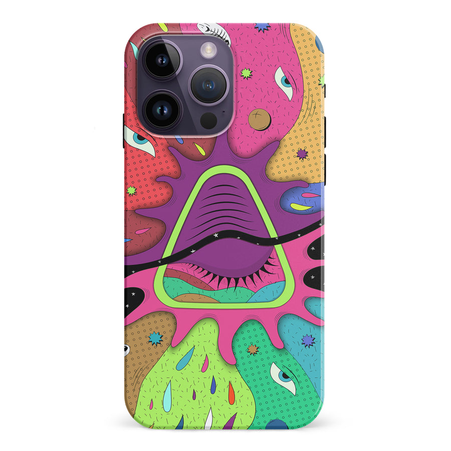 iPhone 15 Pro Salvador's Psychedelic Splat Phone Case