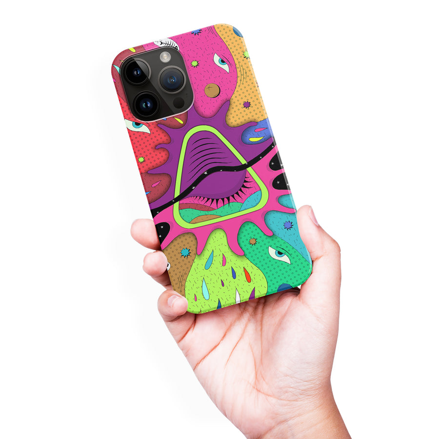 iPhone 15 Pro Max Salvador's Psychedelic Splat Phone Case