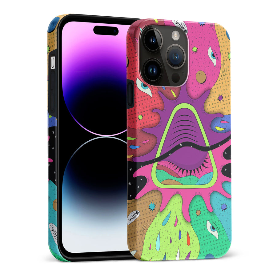 iPhone 15 Pro Max Salvador's Psychedelic Splat Phone Case
