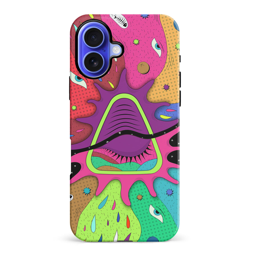 iPhone 16 Plus Salvador's Psychedelic Splat Phone Case