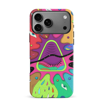 iPhone 17 Pro Max Salvador's Psychedelic Splat Phone Case