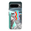 Google Pixel 9 Pro Roman Cats in Space Psychedelic Phone Case
