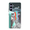Samsung Galaxy S24 Plus Roman Cats in Space Psychedelic Phone Case