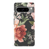 Google Pixel 8 Pro peonies one phone case in black