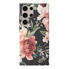 Samsung S24 Ultra Peonies One Floral Phone Case - Black