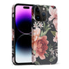 iPhone 15 Pro Max Peonies Floral Phone Case - Black