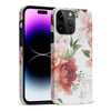 iPhone 15 Pro Max Peonies Floral Phone Case - White