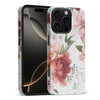 iPhone 16 Pro Max Peonies Floral Phone Case - White