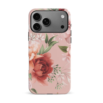iPhone 17 Pro Max Peonies One Floral Phone Case Pink